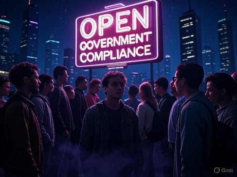COMPTROLLERS’ OPEN GOVERNMENT COMPLIANCE STANDARDS
